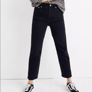 Madewell Tall Classic Straight Jeans in Lunar Wash